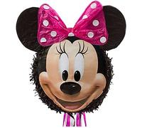 PIÑATA À TIRER TÊTE MINNIE MOUSE DISNEY 94X47X18CM