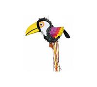piñata à tirer toucan toco tropical 52x22x32cm