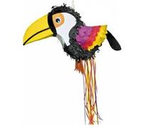 piñata à tirer toucan toco tropical 52x22x32cm Multicolore G