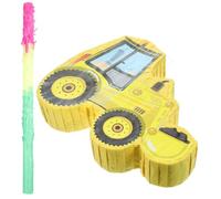 Piñata Amusante Camion Chantier pour Fête D’anniversaire Garçon et Filles | Papier, Forme Créative, Usage Célébration et Anniversaire, Décor Suspendu, Idée Jeu pour Garçon et Filles