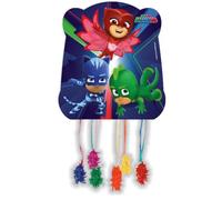 Piñata Anniversaire Enfant - Différents motifs amusants pour garçons et filles - Idéal comme décoration de fêtes et célébrations (PJ Masks)