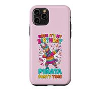 Piñata Anniversaire Time Bruh It's My Bday Party Anniversaire Enfants Coque pour iPhone 11 Pro