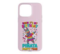 Piñata Anniversaire Time Bruh It's My Bday Party Anniversaire Enfants Coque pour iPhone 15 Pro Max
