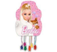 Piñata Barbie - Piñata de taille moyenne à remplir avec des jouets ou des bonbons - Décoration pour fêtes d'enfants, anniversaires et célébrations