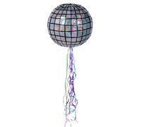 Piñata boule disco argent 33 cm