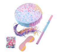 Piñata Boule Disco en Papier pour Anniversaire, Décor Fête Rétro | Batte, Masque et Confettis Inclus, pour Bonbons, Réception de Mariage, Ambiance Rétro