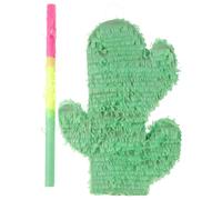 Piñata Cactus en Papier Vert, Jeu de Fête Interactif