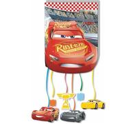 Pinata Disney Cars pour fête d'anniversaire enfant avec bandes