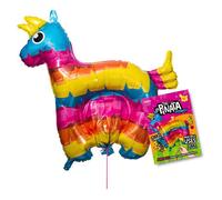 Piñata gonflable - Âne - Multicolore - 115x115 cm - Pour adultes et mixtes