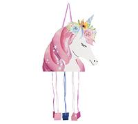 Piñata Grande licorne 40,5 x 43 cm - Décoration et vaisselle pour fête d'anniversaire