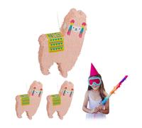 Pinata lama 50 cm 3 pièces pinata anniversaire pinata enfant pinata colorée