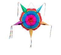 Piñata mexicaine (moyenne 66 cm) - Piñata pliable authentique faite à la main pour fête d'anniversaire - Piñata para Cumpleaños - Fiesta Piniata - Piñata étoile mexicaine - Pinata Cinco de Mayo