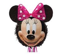 PIÑATA À TIRER TÊTE MINNIE MOUSE DISNEY 94X47X18CM