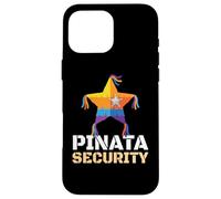 Piñata Security Party Security Guard Design Coque pour iPhone 16 Pro Max