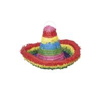 Piñata sombrero décoration de fête multicolore