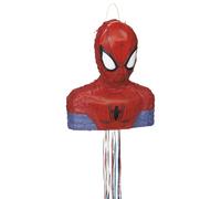 Piñata Spiderman 43 X 35 Cm Bleu