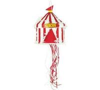 Pinata Vide A Suspendre Vintage Circus Rouge G