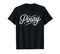 Pinay Pride Script Filipina Heritage Identity Pun Femmes Hommes T-Shirt