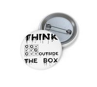 Pinback drôle bouton pinback badge geek codeurs moquerie illustration compilateur jeux jeu de mots pensant innovateur développeurs, couleur, 1.25"