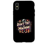 Pinball Don't Tilt The Machine Arcade Retro Gamer Coque pour iPhone X/XS