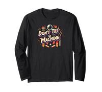 Pinball Don't Tilt The Machine Arcade Retro Gamer Manche Longue