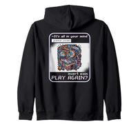 Pinball Jeu d'arcade Flipper-Machine Phrases drôles Flipper Sweat à Capuche