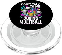 Pinball Machine Player Don't Talk During Multiball PopSockets PopGrip pour MagSafe