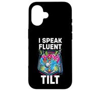 Pinball Machine Player I Speak Fluent Tilt Arcade Coque pour iPhone 16