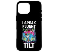 Pinball Machine Player I Speak Fluent Tilt Arcade Coque pour iPhone 16 Pro Max
