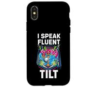 Pinball Machine Player I Speak Fluent Tilt Arcade Coque pour iPhone X/XS