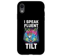 Pinball Machine Player I Speak Fluent Tilt Arcade Coque pour iPhone XR
