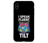 Pinball Machine Player I Speak Fluent Tilt Arcade Coque pour iPhone XS Max