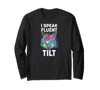 Pinball Machine Player I Speak Fluent Tilt Arcade Manche Longue