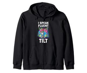 Pinball Machine Player I Speak Fluent Tilt Arcade Sweat à Capuche