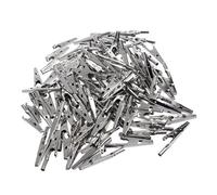Pince 10A 4mm, ouverture, pinces de testeur électrique isolées adaptées fiches banane, connecteurs électriques à pince