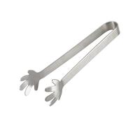 Pince à aliments Mini Pinces En Acier Inoxydable, 3/1 Pièces, Alimentaires Forme De Main, Petites For Enfants For Servir Les Aliments, Glaçons, Le Sucre, Outils Bar Cuisine(A (12.5cm),1PCS)