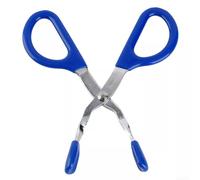 Pince à ampoule compacte pour automobile - Pince en métal caoutchouté résistante à la chaleur pour baïonnette miniature, ampoules à vis et culot à coin, bleu