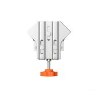 Pince à angle droit en acier inoxydable avec réglage de la mâchoire pivotante à poignée unique pour le travail du bois, le soudage et la construction de meubles (type ouvert)