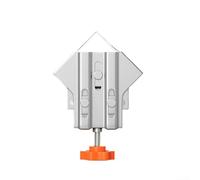 Pince à angle droit en acier inoxydable avec réglage de la mâchoire pivotante à poignée unique pour le travail du bois, le soudage et la construction de meubles (type fermé)