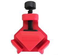 Pince à angle droit en forme de T pour projets de travail du bois avec serrage simultané double face jusqu'à 22 mm et maintien sécurisé de 250 N