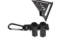 Pince à angle droit, outil carré de charpentier, gabarit de position d'encadrement pour assemblage d'escalier d'armoire en bois, dispositif de mesure de précision, guide de disposition du bois, outil