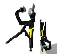 Pince à angle droit | Pinces à angle droit pour le travail du bois - Outils de serrage réglables à dégagement rapide Gabarit de positionnement pour menuiserie, soudage, encadrement