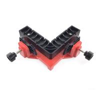 Pince à angle droit pour le travail du bois, fixation pour sécuriser les planches de fixation, outil d'angle de menuiserie, projets d'atelier professionnels (rouge)