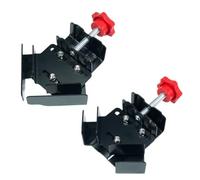 Pince à angle droit réglable à 90 degrés pour le travail du bois et du métal en acier au carbone Clip de fixation d'angle pour projets de travail du bois Lot de 1 ou 2