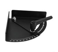 Pince à angle réglable pour le travail du bois, outil de serrage d'angle en alliage d'aluminium de 15,2 cm de 22,5 ° à 180 °, rapporteur gabarit (90°)