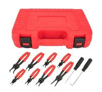 Pince à anneau de sécurité - Kit d'outils à main lourds - Pince à anneau de sécurité pour bagues intérieures et extérieures - Pour atelier, réparation, réparation de voiture, garage, entretien