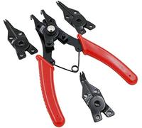 Pince à anneau encliquetable multifonctionnelle 4 en 1 multi-outils outil à sertir, outil de pointe de changement de vitesse de retenue de sertissage de verrouillage