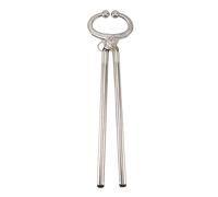 Pince à anneau pour le nez du bétail, pince à verrouillage automatique en acier inoxydable pour le nez de vache, outil de traction pour laisse de bétail pour ferme, ranch,