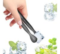 Pince à apéritif - Pince à collation de fête en acier inoxydable, design robuste pour les aliments, construction en métal léger, manipulation facile, fonction de prise précise | Fruits, glaçons