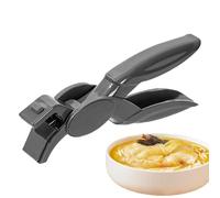 Pince à assiette - 18 x 7 x 3 cm, support de bol, utilisation sans effort | Pince de cuisine ondulée antidérapante pour bols chauds et plats, pince antidérapante pour friteuse à air chaud